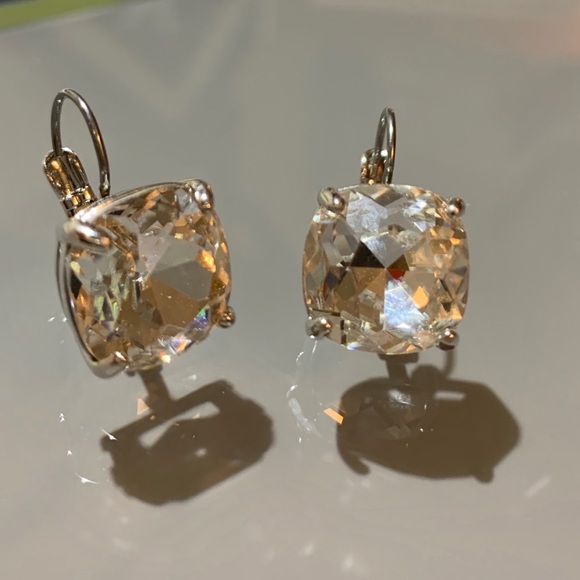 Kate Spade ♠️ New York 🤩 CZ square drop earrings - Picture 11 of 16